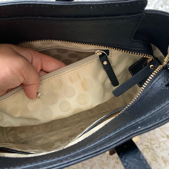 Kate Spade Black Leather Small Cross Body Bag - Picture 4 of 6